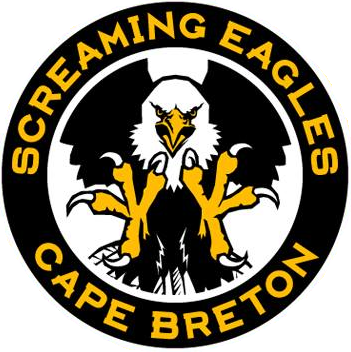Cape Breton Screaming Eagles 2014-2019 Alternate Logo iron on heat transfer